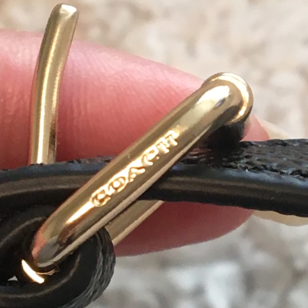 Authentic COACH Saffiano Leather Bag Strap